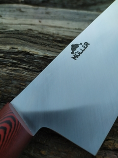 Gyuto K -tip inox 420 y micarta Roja en internet