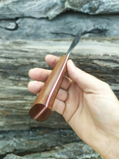 Gyuto K-tip inox Sandvik, forja y Guayacán - tienda online