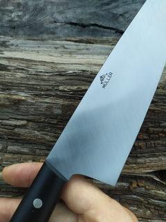 Chef Clásico inox 420 y Micarta Negra - Muller Cuchilleria cuchillos de cocina