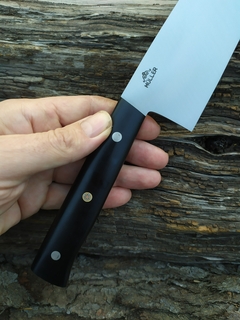Chef Boye micarta negra y pin mosaico - comprar online