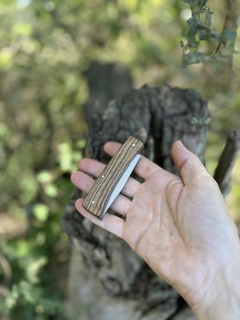 Navaja Cordillera inox Sandvik y Acacia - tienda online