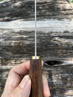 Gyuto espiga oculta bronce martillado e incienso - tienda online