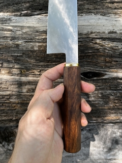 Gyuto espiga oculta bronce martillado e incienso - comprar online
