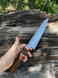 Imagen de Gyuto carbono c70 espiga oculta con Saya