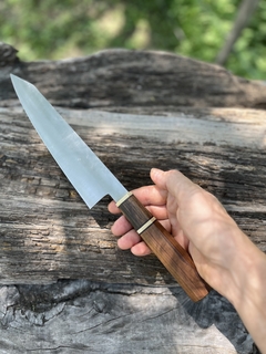 Gyuto carbono c70 espiga oculta con Saya - Muller Cuchilleria cuchillos de cocina