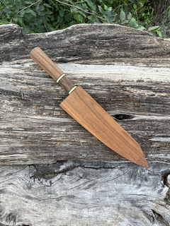 Gyuto carbono c70 espiga oculta con Saya