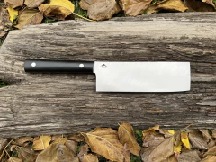 Nakiri inox y Micarta negra