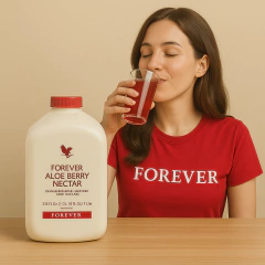 Aloe Berry Nectar Forever – Aloe Vera com Cranberry e Maçã | Imunidade, Digestão e Energia Natural - Forever aloe para vida