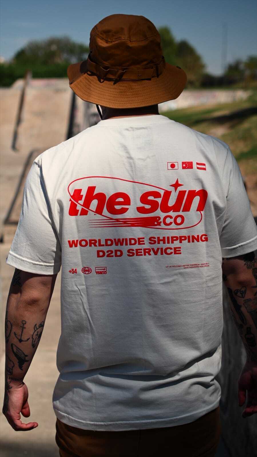 Remera shipping - the sun co. XXL