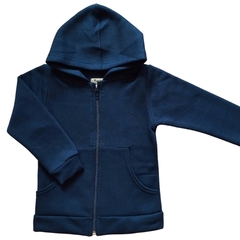 CAMPERA FRISADA AZUL NIÑOS
