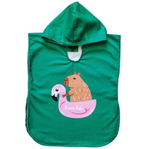 PONCHO TOALLA CAPYBARA - comprar online