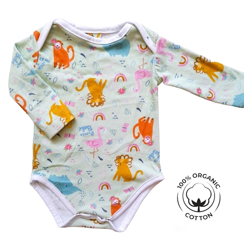 BODY ALGODON ORGANICO JUNGLE