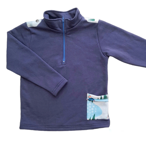 BUZO BEBE FRISADO AZUL RAF