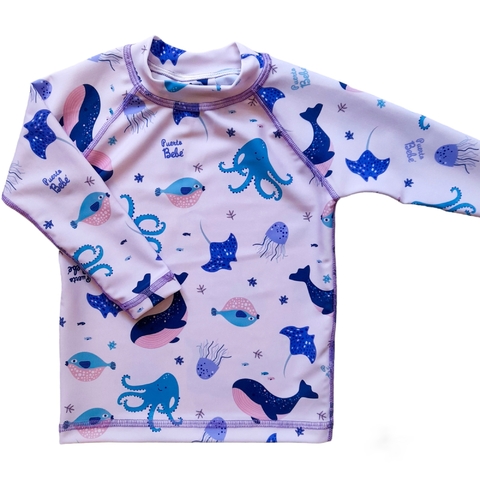 REMERA MEDITERRANEO CON PROTECCION UV+50