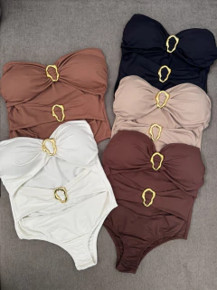 Body Maiô Sem Alça Fivelas - comprar online