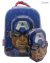 MOCHILA CAPITAN AMERICA CON MASCARA 12¨