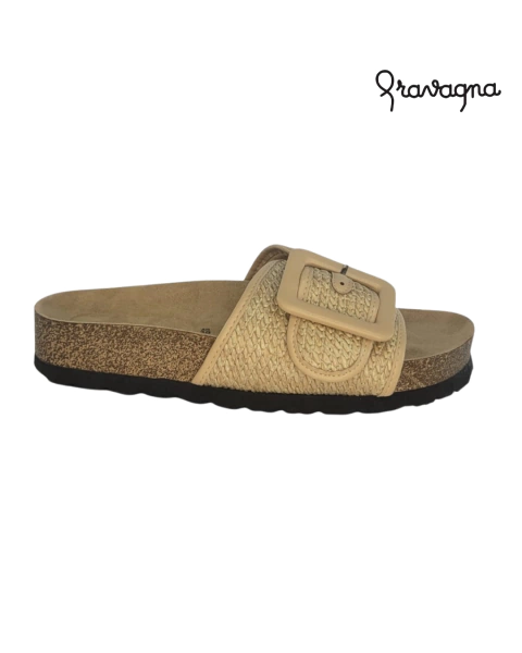 ZUECO YUTE FAJA HEBILLÓN GRAVAGNA - comprar online