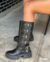 BOTA PLATAFORMA HEBILLAS - borsalino calzado