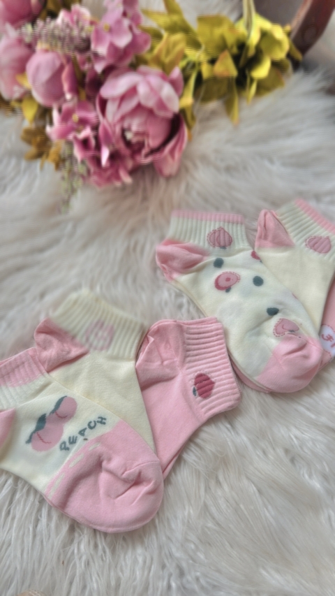 Pack Medias Cotton Peach - comprar online