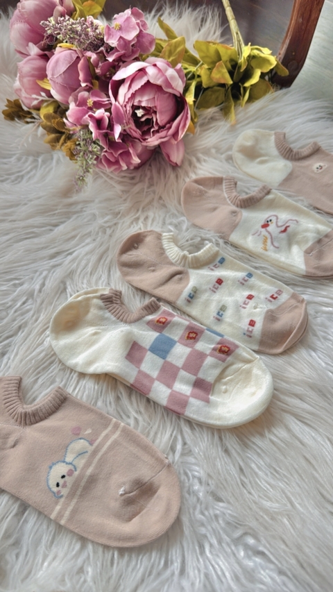 Pack Medias Cotton patito - comprar online