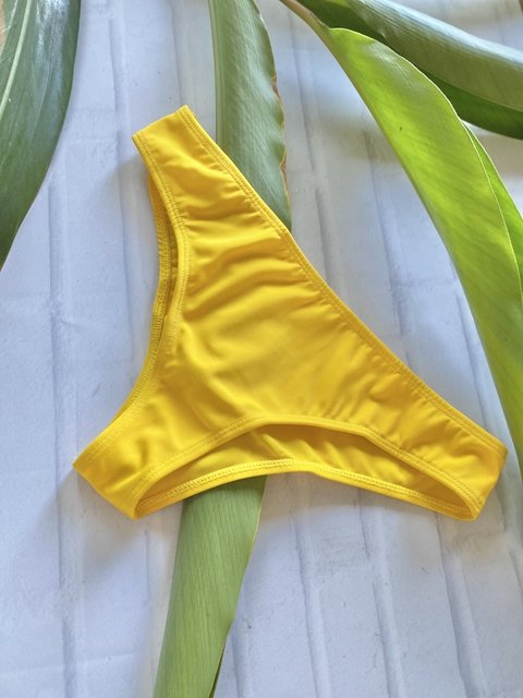 Bikini Vedetina Clasica Amarilla Fuerte