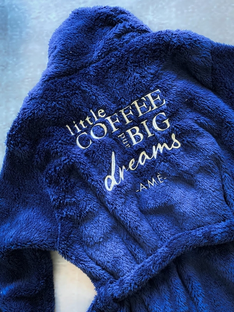 Bata AME Azul Peluche