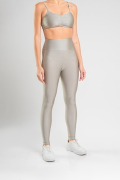 Legging básica cós alto - lycra tons terrosos - comprar online