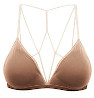 Imagem do Top strappy bra tule - modelo demi