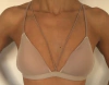 Top strappy bra tule - modelo laura (peça promocional - não incluso bojo)