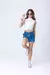 Shorts Jeans com Botões Young na internet