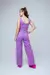Calça Wide Leg Lilás - comprar online