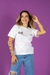 Tshirt Branca Lilo E Stitch Estampa nas Costas - comprar online