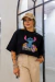 Cropped Preto Max Stitch Ohana Quer Dizer Familia - comprar online