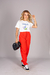 Tshirt Branca Stitch Dançando Brilho Prata - Moda Infantil I Baby, Kids e Teen I Pepe & Sofia