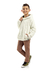 Blusão Teddy em Pelo Carneirinho Off White Kamylus - comprar online