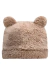 Imagem do Gorro Funny em Pelo Carneirinho Marrom Kukiê
