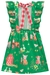 Vestido em Malha Fresh Babado Verde Fazendinha Kukiê - loja online