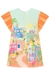 Vestido em Malha Fresh Vilarejo Laranja Infanti - Moda Infantil I Baby, Kids e Teen I Pepe & Sofia