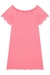 Vestido em Malha Elastic Rosa e Colete em Jeans Arkansas Vic.Vicky na internet