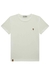 Camiseta em Malha Flamê Off White Luc.Boo