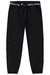 Calça Jogger em Sarja Empapelada Moore Preta Johnny Fox