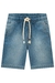 Bermuda em Jeans Liz com Elastano Azul Claro Luc.Boo