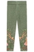 Legging em Termoskin Peluciado Malha Térmica Urso Verde Infanti - loja online