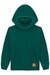 Blusão em Moletom com Pelúcia Gola Esticada Explorer Verde Luc.Boo