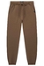 Calça Jogger em Moletom com Pelúcia Marrom Johnny Fox