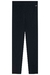 Calça Legging em Ribana 2x1 com Fenda Preta Lilimoon