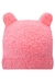 Gorro em Pelo Carneirinho com Strass e Orelhinhas Pink Kukiê - Moda Infantil I Baby, Kids e Teen I Pepe & Sofia