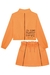 Conjunto de Blusão e Short Saia em Molevisco Laranja Vic.Vicky - comprar online