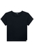 Camiseta em Meia Malha Preta Vic.Vicky - comprar online