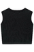 Blusa Cropped em Soft Line Preto Kukiê - comprar online